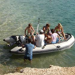 Sortie en bateau en Croatie